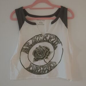 Grateful Dead Graphic Crop Top
